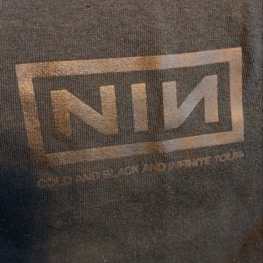 2018 Official NIN COLD AND BLACK AND INFINITE Tour Tees NWOT - L & XL